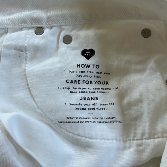 Madewell Relaxed Denim Shorts Sz 29‎ NWT - Picture 6 of 8